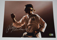 Ralph Macchio Signed Autograph 11x14 Photo The Karate Kid Cobra Kai Beckett COA