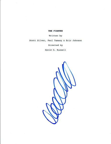 David O. Russell Signed Autographed THE FIGHTER Movie Script COA VD