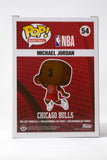 Matt Damon Signed Funko Pop Michael Jordan Chicago Bulls Air Movie Beckett COA