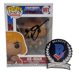 Dolph Lundgren Signed He-Man Funko Pop Masters of the Universe #991 Beckett COA
