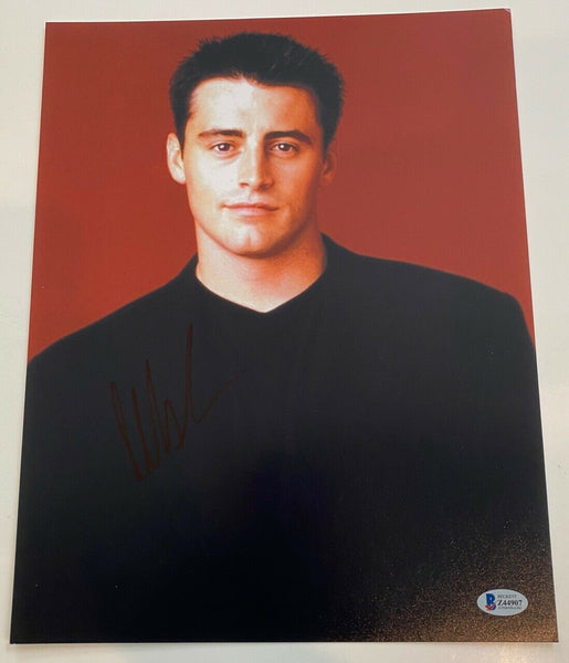 Matt LeBlanc Signed Autographed 11x14 Photo Friends Joey Tribbiani Beckett COA