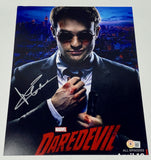 Charlie Cox Signed Autographed 11x14 Photo Daredevil Beckett BAS COA