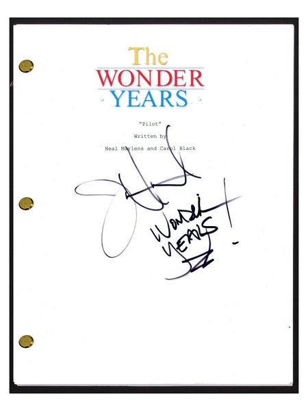 Jason Hervey Signed Autographed The Wonder Years Pilot Episode Script COA
