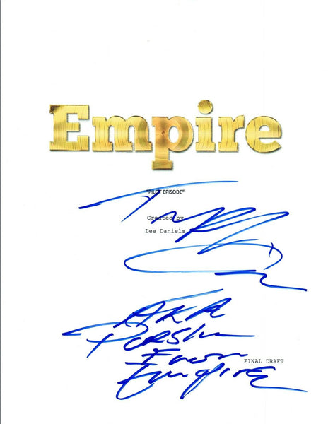 Ta'Rhonda Jones Signed Autographed EMPIRE Pilot Episode Script COA VD