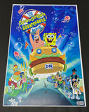 Tom Kenny Signed The Spongebob Squarepants Movie 12x18 Poster Beckett COA