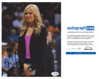 Kristine Leahy Signed Autograph 8x10 Photo American Ninja Warrior Host ACOA COA