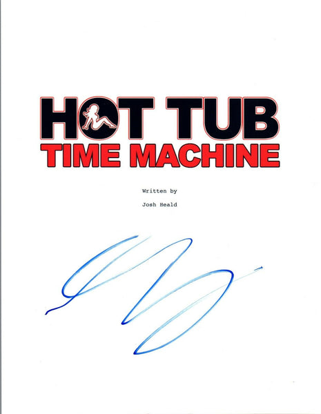 Clark Duke Signed Autographed HOT TUB TIME MACHINE Movie Script COA VD