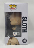 Chris Columbus Signed Autographed Sloth The Goonies Funko Pop #1069 Beckett COA