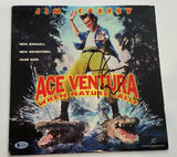 Jim Carrey Signed Autograph Ace Ventura When Nature Calls Laser Disc Beckett COA