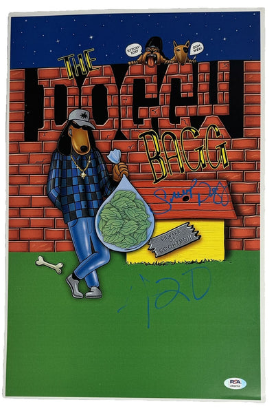 Snoop Dogg Signed Autograph 12x18 Photo Poster Doggystyle 420