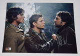 Jeffrey Dean Morgan Signed Autographed 11x14 Photo Supernatural Beckett BAS COA