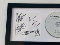 Against Me! Signed Shape Shift With Me Framed CD Display Laura Jane Grace COA