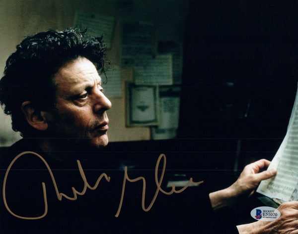 Philip Glass Signed Autographed 8x10 Photo Classical Composer Beckett BAS COA