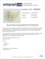 Ronnie Wood Signed Full Size Acoustic Guitar The Rolling Stones ACOA COA