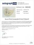 Ronnie Wood Signed Full Size Acoustic Guitar The Rolling Stones ACOA COA