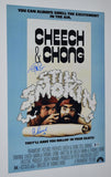Cheech Marin & Tommy Chong Signed 12x18 Poster Still Smokin Beckett BAS  COA