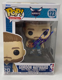 Gordon Hayward Signed Funko Pop Charlotte Hornets #123 Autograph Beckett COA