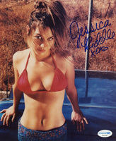 Jessica Riddle Signed Autograph 8x10 Photo Even Angels Fall Singer ACOA COA