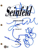 Seinfeld Cast Signed Autograph Pilot Script Jerry Julia Jason Larry David BAS