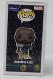DeObia Oparei Signed Funko Pop Marvel Loki #984 Boastful Loki Autograph BAS COA