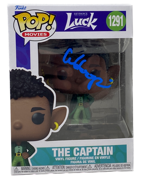 Whoopi Goldberg Signed Autograph Funko Pop Luck The Captain #1291 ACOA COA