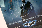 Christian Bale Signed Autograph The Dark Knight 12x18 Movie Poster Photo BAS COA