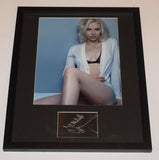 Scarlett Johansson Signed 11x14 Framed Photo Display The Avengers Beckett COA