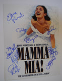 MAMMA MIA Broadway Cast Signed Autographed 11x14 Photo by 9 Cast Members COA VD
