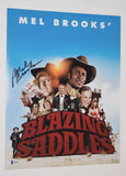 Mel Brooks Signed Autographed 11x14 Photo BLAZING SADDLES Beckett BAS COA