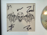 Avenged Sevenfold Signed Autograph Life Is But A Dream CD Framed Full Band COA