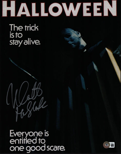 Nick Castle Signed Autographed 11x14 Photo Halloween Michael Myers Beckett COA