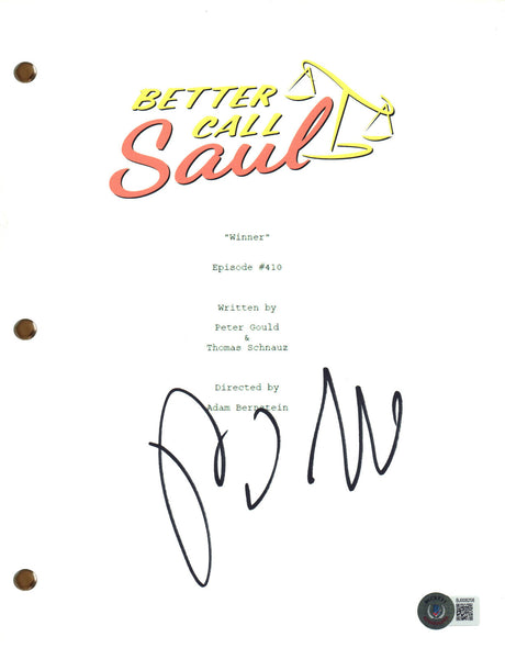 Peter Gould Signed Autograph Better Call Saul Winner Episode Script Beckett COA