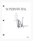 Jeffrey Dean Morgan Signed Autograph Supernatural Pilot Episode Script ACOA COA