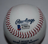 Elon Musk Signed Autographed MLB Baseball TESLA SPACEX Beckett BAS COA