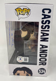Diego Luna Signed Star Wars Cassian Andor Funko Pop #534 Autograph Beckett COA