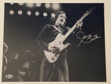 James Burton Elvis Signed 11x14 Photo Elvis Presley TCB Guitarist Beckett COA