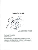 John Ridley Signed Autographed AMERICAN CRIME Full Pilot Episode Script COA