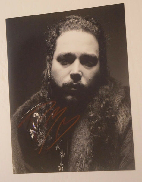 Post Malone Signed Autographed 11x14 Photo STONEY BEERBONGS & BENTLEYS COA