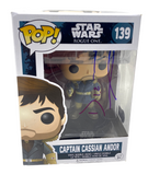 Diego Luna Signed Star Wars Cassian Andor Funko Pop #139 Autograph Beckett COA