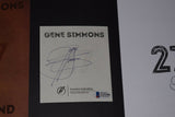 Gene Simmons Signed 27 The Legend & Mythology of 27 Club Book Kiss Beckett COA