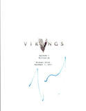 Travis Fimmel Signed Autographed VIKINGS Pilot Episode Script COA VD