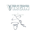 Judd Apatow Signed Autographed THE 40 YEAR OLD VIRGIN Movie Script COA