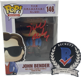 Judd Nelson Signed The Breakfast Club John Bender Funko Pop Figure Beckett COA