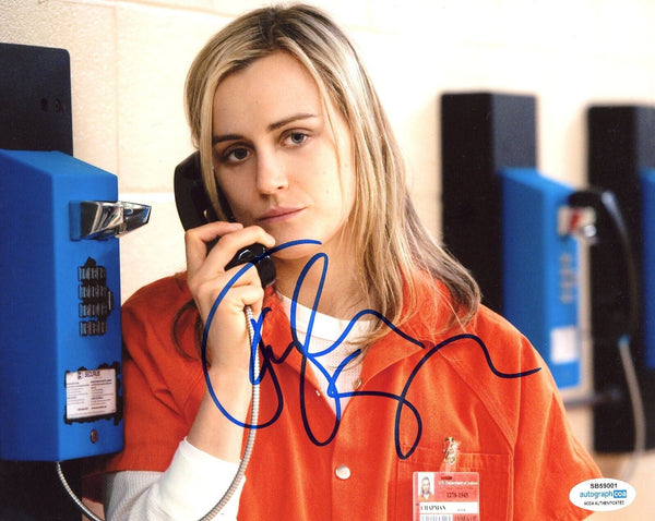 Taylor Schilling Signed Autograph 8x10 Photo Orange Is the New Black ACOA COA