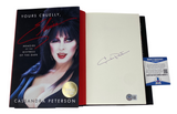 Elvira Cassandra Peterson Yours Cruelly Signed Hardcover 1st Ed Book Beckett COA