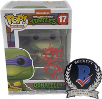 Corey Feldman Signed Autographed Donatello Ninja Turtles Funko Pop Beckett COA
