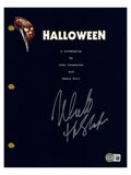 Nick Castle Signed Autographed Halloween Movie Script Michael Myers Beckett COA