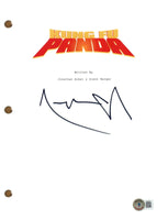 Angelina Jolie Signed Autograph Kung Fu Panda Full Movie Script Beckett COA
