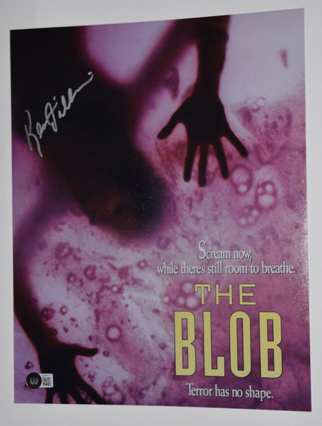 Kevin Dillon Signed Autographed 11x14 Photo The Blob Horror Film Beckett COA