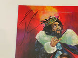 J. Cole Signed Autographed KOD Vinyl Record Album LP Beckett BAS COA